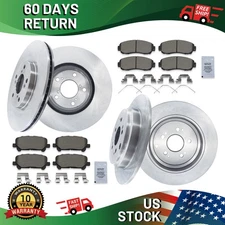 Complete Brake Kit Rotors & Ceramic Pads for 2011-2014 Honda Odyssey
