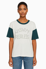 Visvim Peerless Logo Graphic Cotton Tee, Size...