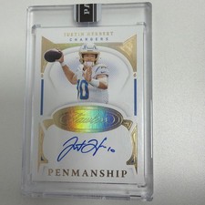 2021 Flawless Justin Herbert GOLD Signature  Sealed 1/1🔥💰🔥💰