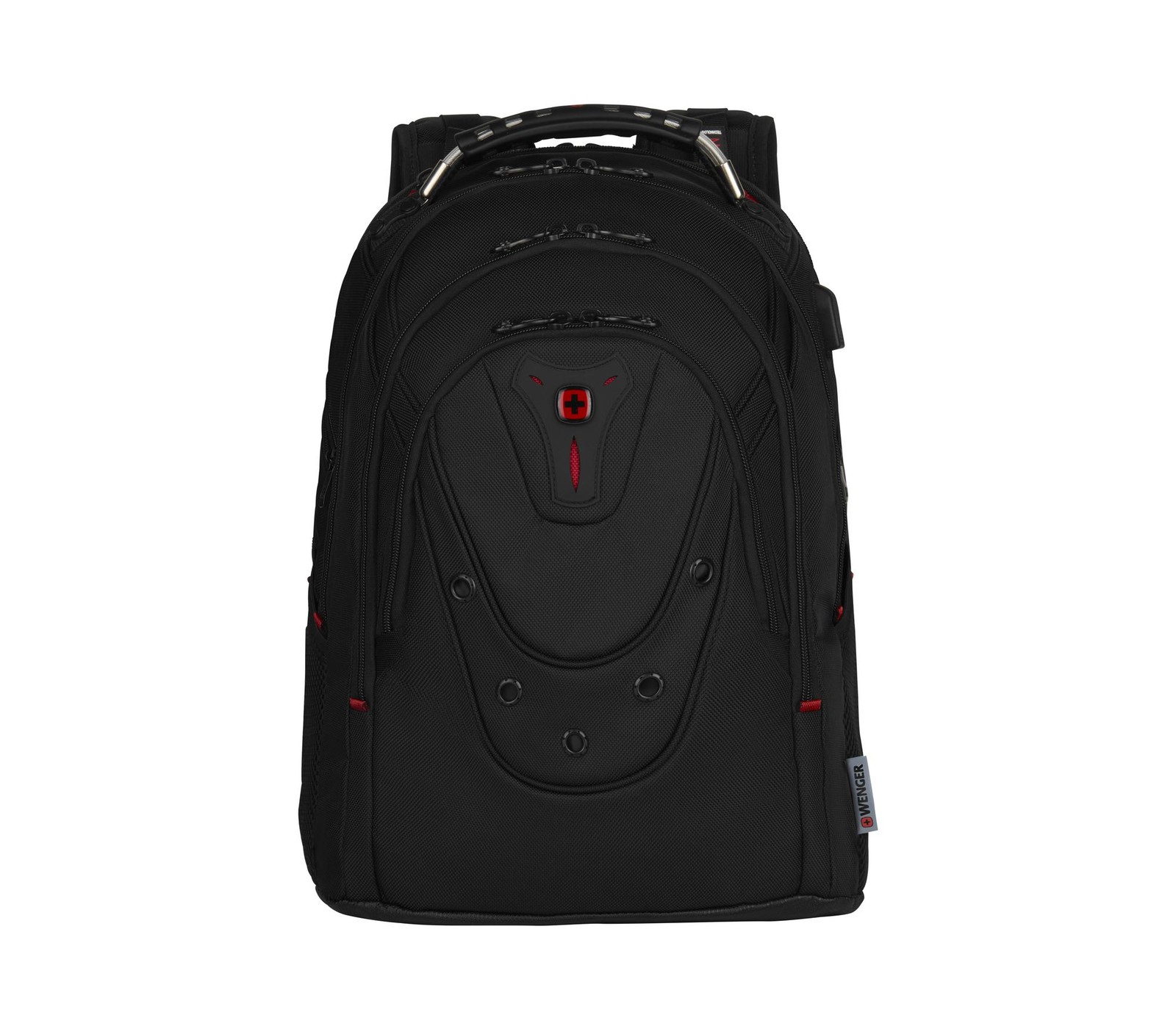 Wenger Ibex Ballistic Deluxe notebook case 43.2 cm 17"" Backpack Black