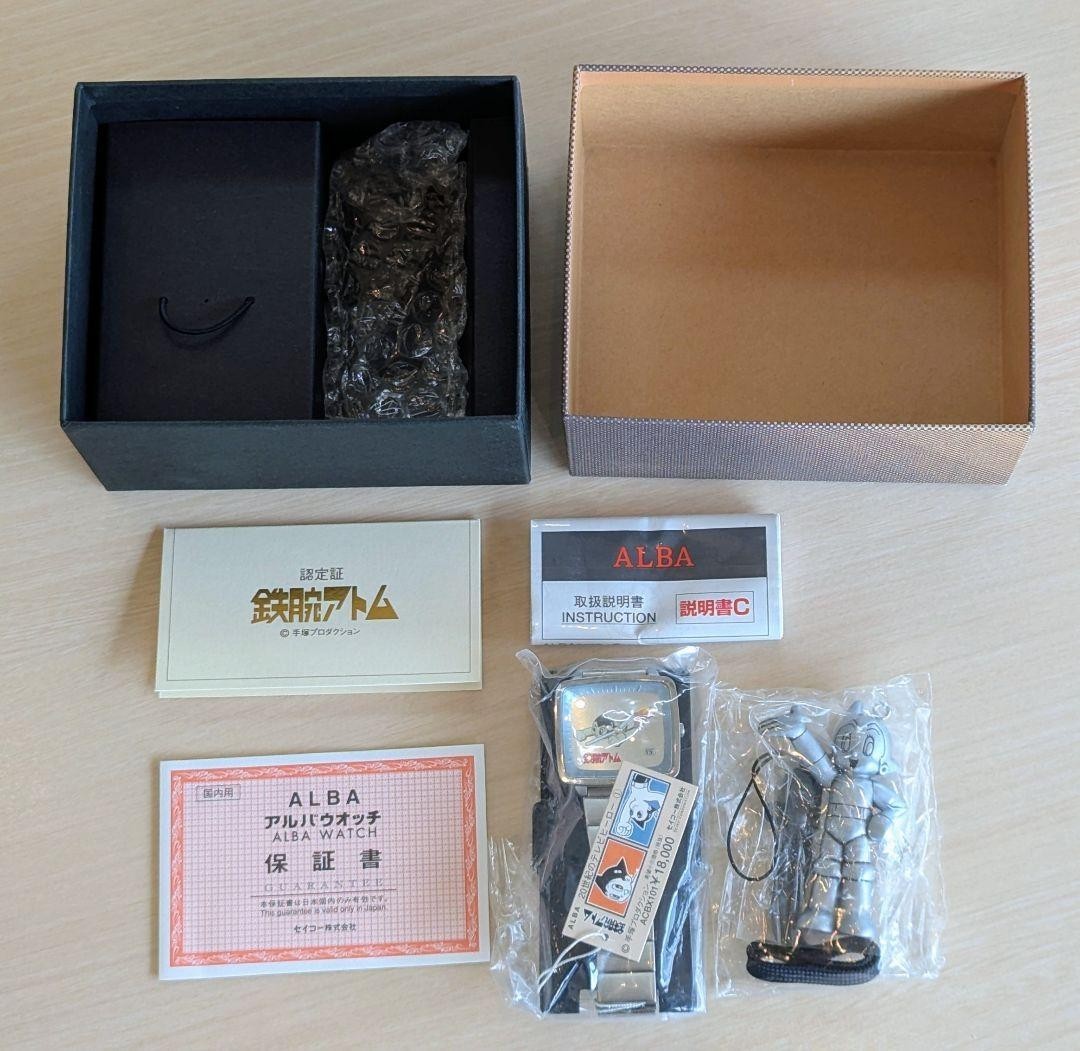 Seiko ALBA Astro Boy Mighty Atom Limited Edition Wrist Watch Tezuka Osamu Rare image 3