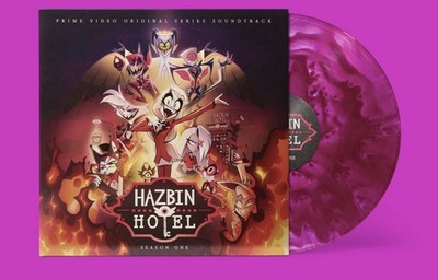 Hazbin Hotel - Original Soundtrack Season One Grape Ghost Vinyl LP