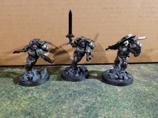 3x Sanguinary Guard, teilweise bemalt, Blood ...