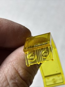 LEGO #2466 Trans-Yellow Panel 3x2x6 Space 6987 6876 Alienator  Intercept Base