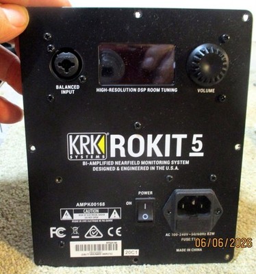 KRK ROKIT 5 AMPLIFIER ONLY FOR SUBWOOFER