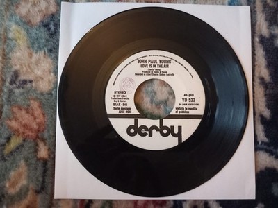 Vinile LP 45 Giri 7'' - Love Is In The Air John Paul Young Zingaro Umberto Tozzi