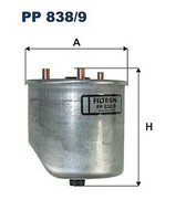 Filtron Pp 838/9 Kraftstofffilter FüR Ford, Mazda, Volvo