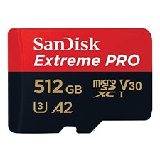 Image of 512GB Extreme PRO microSDXC card + RescuePro Deluxe, up to 200 MB/s