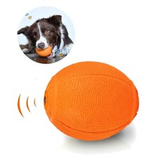 Hundeball Quietscher Naturkautschuk Hundespielzeug f&uuml;r Kleine & Gro&szlig;e Hunde