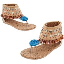 Disney Moana Disfraz Zapatos para Niños Multi TALLA 2/3