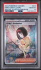 2023 POKEMON MEW EN-151 SPECIAL ILLUSTRATION RARE #203 ERIKA'S INVITATION PSA 10