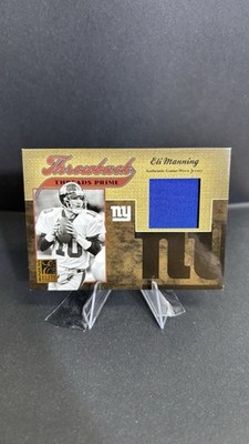 2005 Donruss Elite Throwback Threads Prime 1/25 Eli Manning #TT-24 10lp