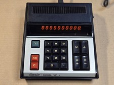 Casio Model 101-L Vintage Desktop Calculator Very Clean Working Well