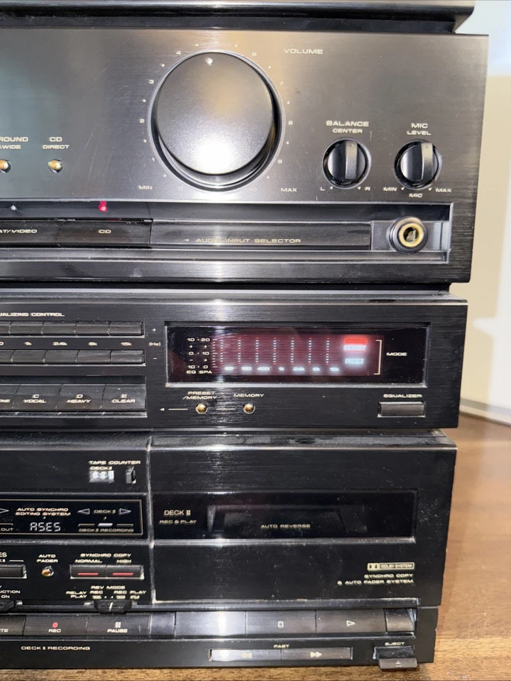 Sintonizador de CD de 6 discos Pioneer DC-Z83, F-Z93, PD-Z83M 2x amplificador ecualizador de cinta *VER VIDEO Foto 3 de 4