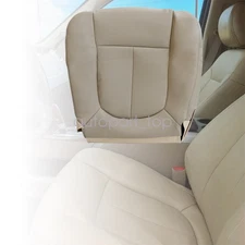 For Ford F150 2009-2014 Front Driver Bottom Replacement Leather Seat Cover Tan