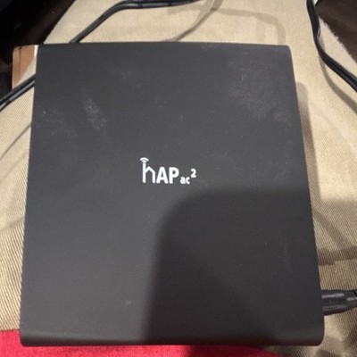 MikroTik hAP ac2 AC1200 Wireless Router 5-Port Gigabit PoE USB Black