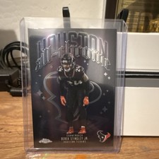 Topps All-Chrome Derek Stingley Jr. Texans #ACT-19 NFL Football Card 2024