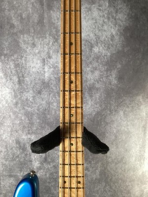 ESP PB-720 Custom Bass, White Ash, Birdseye Maple Neck, Seymour Duncan PUP, Blue