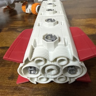 Matchbox MBX Mega Rig Shuttle Mission Set Space Shuttle W/ Space