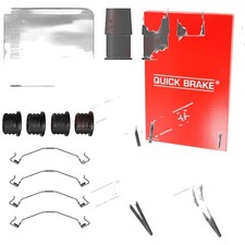 QUICK BRAKE MONTAGE-SATZ BREMSBELÄGE ZUBEHÖR HINTEN passend für AUDI A3 CUPRA FO