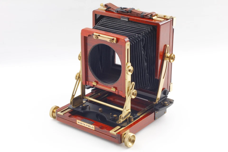 [Exc+5] Wista Field 45DX 4x5 Rose Wood Large Format Field Camera From JAPAN - Image 3 of 4