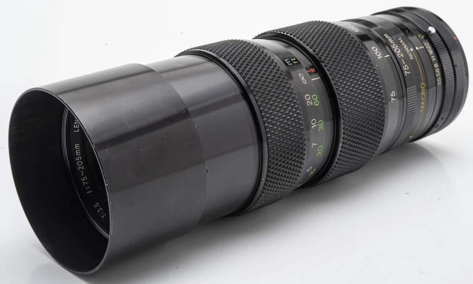 Soligor Auto Zoom Macro 75-205 Mm 3.5 - Canon FD - Imagen 4 de 4