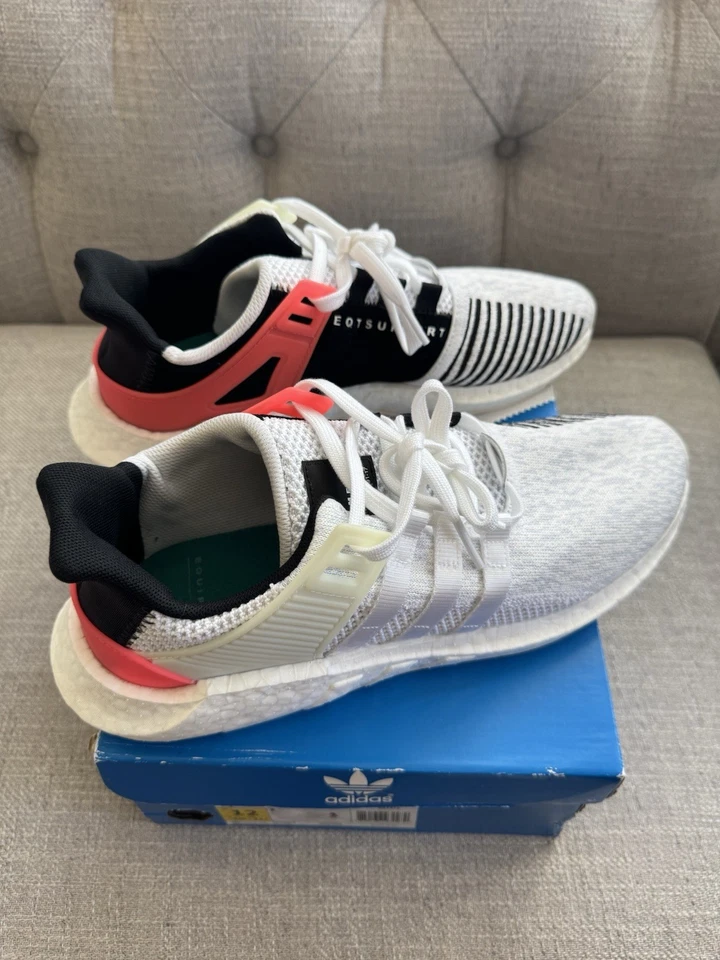 Adidas EQT Boost 93/17 OG White - Image 3 of 4