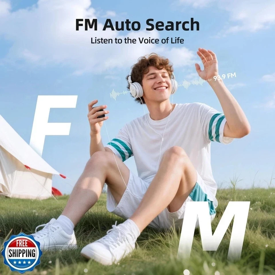 AGPTEK 64GB Clip MP3 Player with Bluetooth, A53PL Portable Music Player - Image 2 of 4