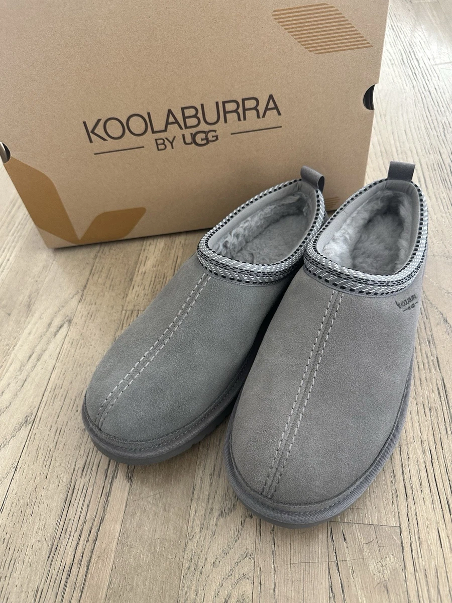 UGG Gray Slippers Size 13 s-l400.jpg main image 3