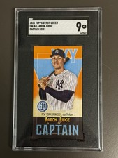 2021 Topps Gypsy Queen Aaron Judge #CM-AJ Captain Mini SGC 9 NY Yankees