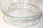 VTG PYREX 3 QT 806-B Paneled Roaster Casserole Baking Dish- Inverted Lid/Platter