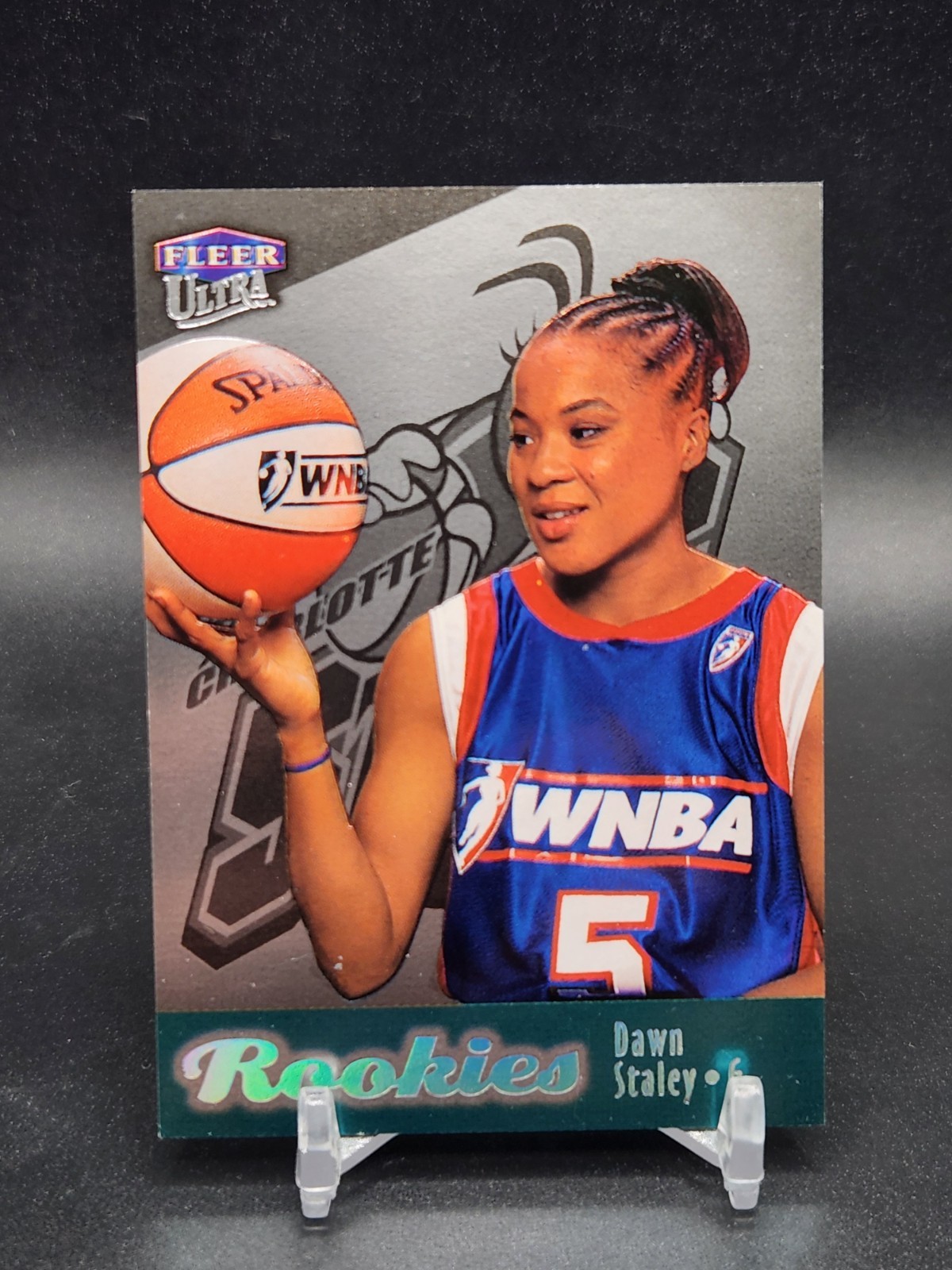 /66 Platinum Medallion RC 1999 Fleer Ultra WNBA #101P Dawn Staley The Rookies