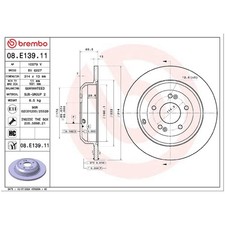 Brembo Bremsscheiben + Beläge hinten 58411J5000 | 314477