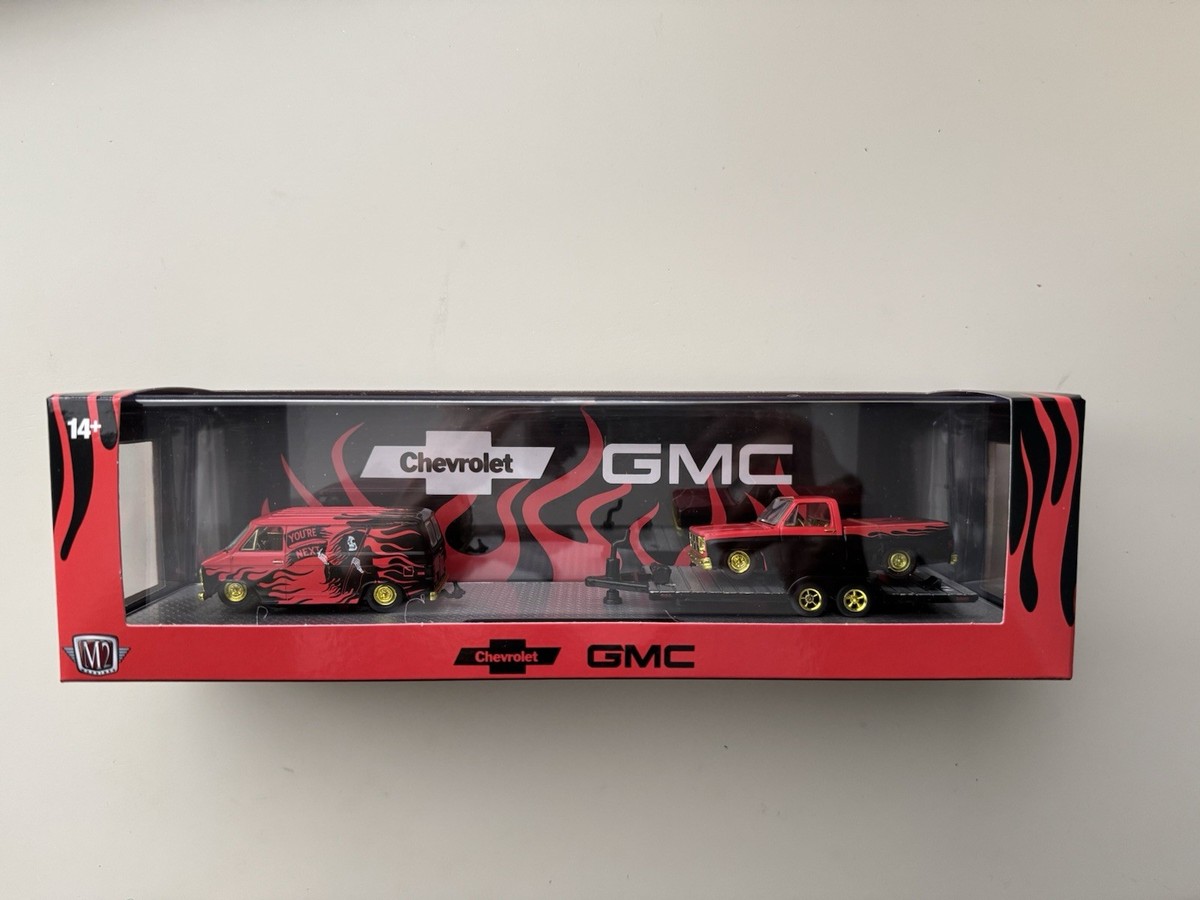 M2 1973 Chevrolet Van G10 1976 GMC Sierra Grande 15 Custom 1/750 Chase