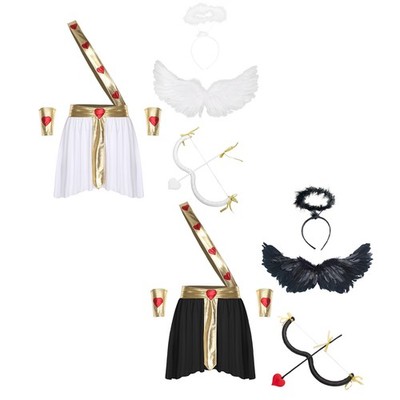 Männer Outfits Pfeil Cosplay Halloween Amor-Kostüme Zeigen Karnevals Geschenk