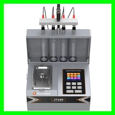 FOXWELL Fuel Injector Cleaner Tester Car Ultrasonic Cleaning Machine MPI GDI TSI