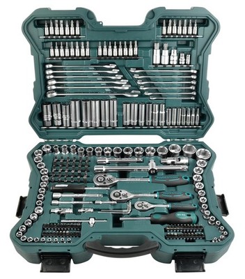 Brüder Mannesmann 215-piece socket wrench set 1/4'' 3/8'' 1/2'' | M98430 Singl