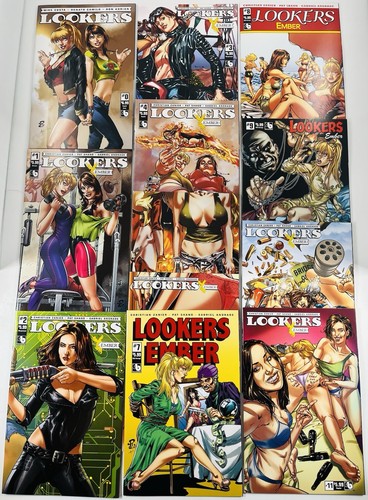 RUN OF 12 LOOKERS #0 / EMBER #1-11 COMPLETE SET BOUNDLESS 2016 ZANIER SHAND NM