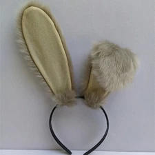 NEW Bunny Ears Headband Plush Rabbit Ears Halloween Christmas Party Cosplay Gift