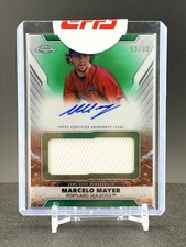 2025 Topps Pro Debut MARCELO MAYER Jumbo Auto Relic /99 Green #PDJAR-MM Sea Dogs