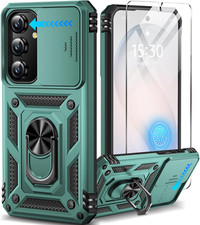 for Samsung Galaxy S26 Case with Screen Protector &amp; Slide Camera Lens Cover,Buil