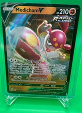 Medicham V Pokémon Card - Evolving Skies - 83/203 - NM