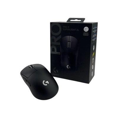 Logitech G Pro X Superlight 2c Gaming Maus Kabellos 2.4GHz Funk USB-C 44K DPI