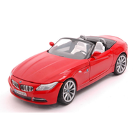 Bmw Z4 Spider 2010 Red 1:24 Motormax Auto Stradali -D- Neues Modell