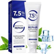 7.5 Hydroxyapatite Toothpaste 1 Pack Toothpaste for Advanced Enamel Protection