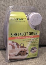 Rinse Ace Sink Faucet Rinser Detachable 3 Foot Hose Sprayer Easy Connect New
