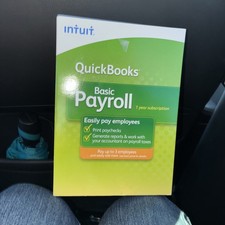 NEW - Intuit QuickBooks Basic Payroll - Small Business - 1-3 Employee PN 312744