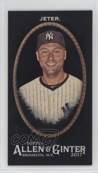 2017 Topps Allen & Ginter's X Mini Derek Jeter #7 HOF 3n9
