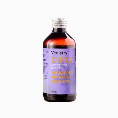Vedistry Dipya Appetizer Syrup Appetite Booster For Children And Adults 200 ml