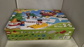 LEGO&reg; DUPLO&reg; 10837 Santa's Winter Holiday NEW in Box! Santa Sled and Reindeer!
